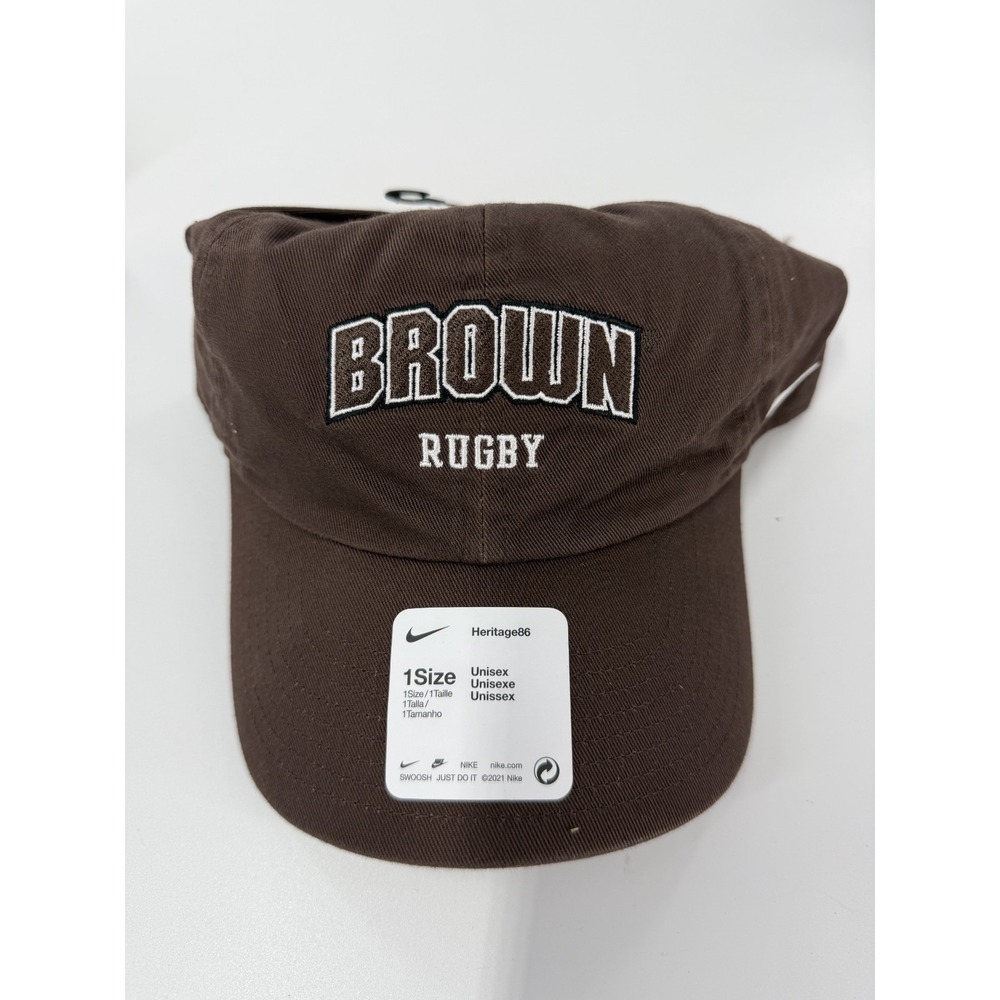 Nike Brown University Bears Rugby Mens Heritage86 Campus Cap Hat New OSFM